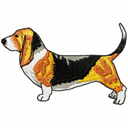 Dogs Embroidery Design 11